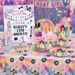 *Taylor Swift PERSONALIZED Birthday Party Pack for 10
